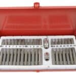 Set za odvijače i priključke za kompresor, profesionalni alat za popravke.