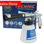 Auto alat za čišćenje, visokotlačni pištolj za vodu/morea, prikladan za metalne površine.