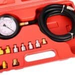 Prenosni alat za merenje pritiska guma, set za auto radove, kompresorski pribor.