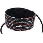 ALt tekst: Flexibilni tlakovni crijevo za pneumatske alate, 1/4" max. WP 250 Bar.