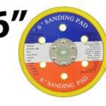 Čelična brusna ploča za brušenje, 6 inča, za profesionalnu upotrebu na alatima za zavarivanje.