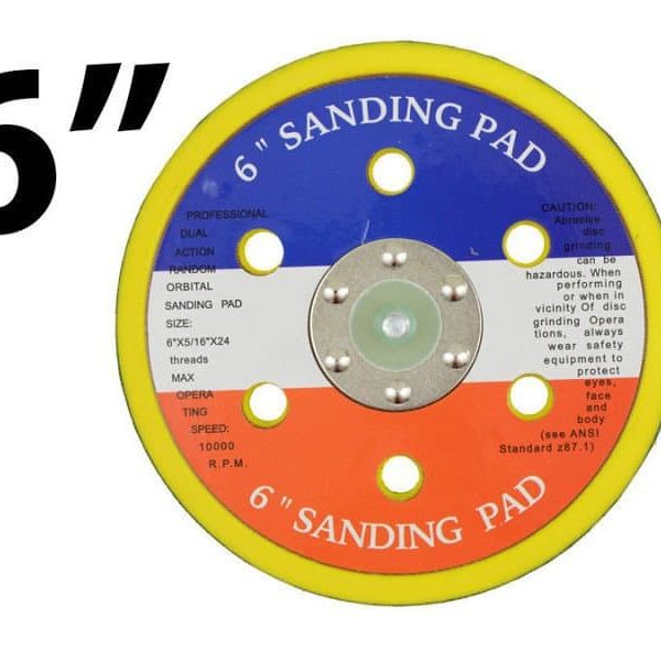 Čičak Disk za Polirku Šlajfaricu 150mm 6" SP-03 6 Rupa