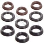 Gumenjaci za pneumatske alate, set od 8 komada za bolju zaštitu i performanse.