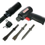 Visokokvalitetni pneumatski alat za čišćenje i brušenje, prikladan za rad u autootoprotivnom i industrijskom okruženju.