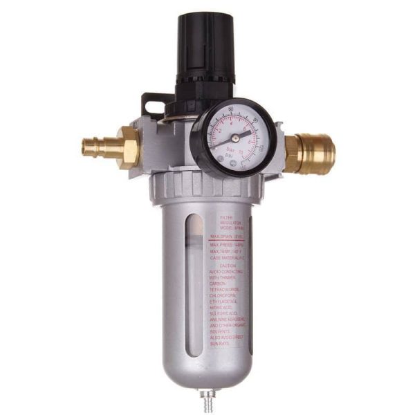Regulator zraka za kompresor filter 5um sa spojnicama - Image 1
