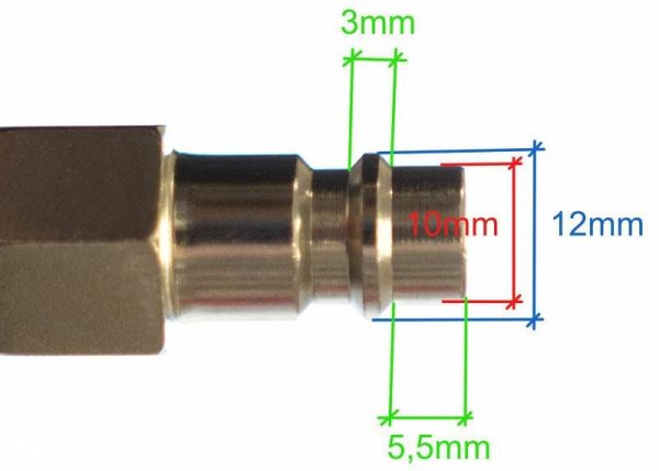 Regulator zraka za kompresor filter 5um sa spojnicama - Image 3