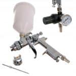 Precizna pištolj za bojler i aerograf za profesionalnu upotrebu.