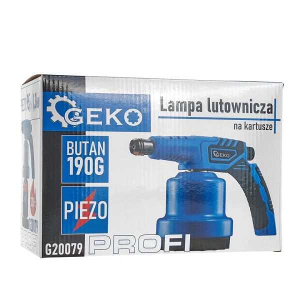 Brener Plamenik za Butan Piezo Paljenje Profi Geko
