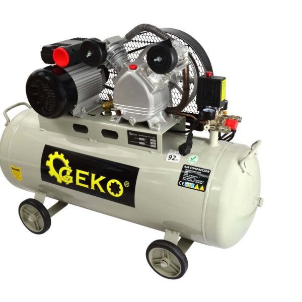 Kompresor za Vazduh Zrak 100l V-Twin 8bar 390 L/min GEKO G80302