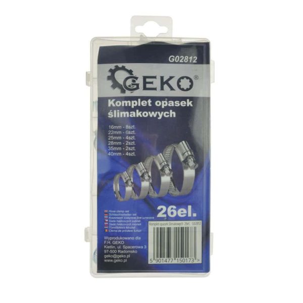 Šelne Set Steznih Podešavajućih Šelni Obujmice 26/1 G02812 Geko