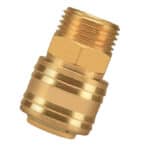 Visokokvalitetni zlatni adapter za vazdušne alate, otporn na habanje, za razne industrijske primjene.