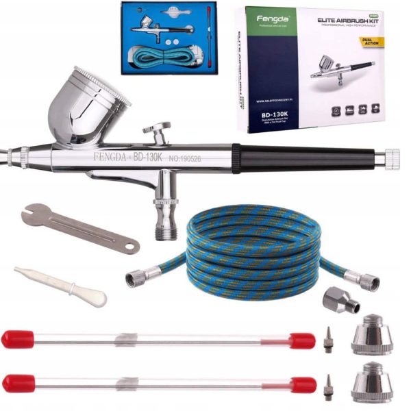 Airbrush Mini Sprica BD-130K 0,2mm 0,3mm 0,5mm Dual