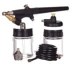 Kompresorski pištolj za prskanje, set za bojenje i čišćenje, profesionalni alat za vazdušno prenošenje.