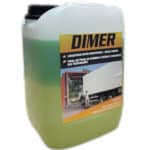 Dimer tekućina za pranje i čišćenje industrijskih vozila i vozila, efikasno uklanja mrlje i masnoće.