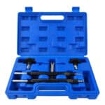 Set alatnih za održavanje i popravku kompresora, u plavoj kutiji, visok kvalitet.