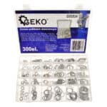 Set aluminijskih podloški za alate i opremu, prikladno za razne industrijske primjene.