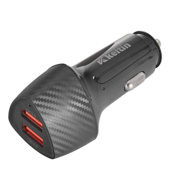 Brzi USB Auto Punjač na Upaljač 37W 7,2A (QC3.0) KELTIN