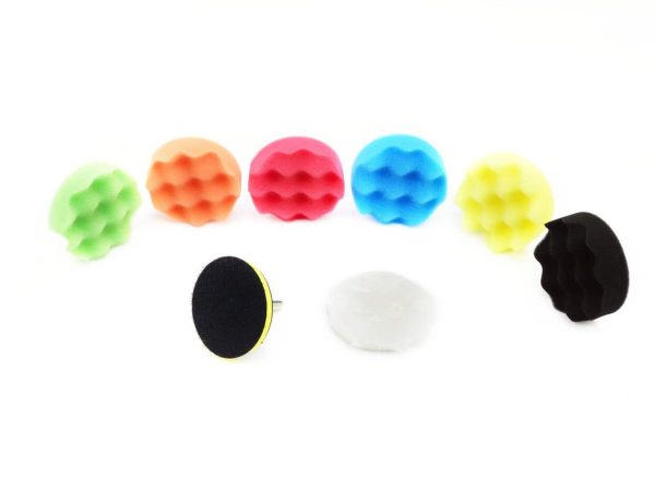 Disk Spužva Pad Vuna za Poliranje 80mm Set 9kom GEKO