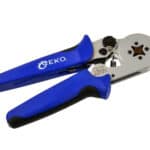 Kuke za zrak, ručna alata za savijanje i rezanje guma, čelična konstrukcija i ergonomski dizajn.