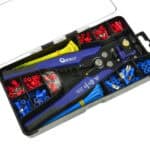 Korumpirano remenje za razrješenje i spajanje u električnim instalacijama.