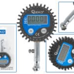 Dijamantni digitalni mjerač pritiska za gume, visokokvalitetni alat za auto servis i pneumatsku opremu.