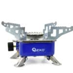 Prijenosni plinski štednjak za kampiranje i outdoor aktivnosti.