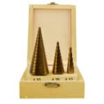 Precizne metarske stopice za drvo i metal, u kutiji za lako skladištenje i transport.