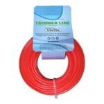 Okrugli crveni zupčanik za električne alate, 3mm x 15m, visok kvalitetni najlon, za čišćenje i brušenje.