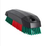 Mop za čišćenje sa gumenim četkama, crvenim i zelenim, za industrijsku primjenu.