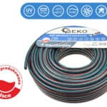 Elastična crijevo za vodu, 4 warstve, prikladno za vrtne i industrijske primjene.