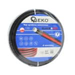 Visoko otporno vrtno couening uže za kompresor, crno-crveno, 20m, 3/4".