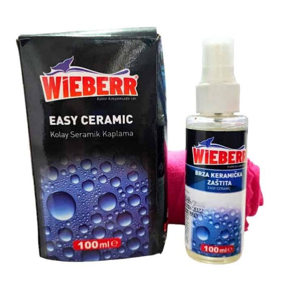 Wieberr Keramika Brza Keramička Zaštita 100ml + Fiber