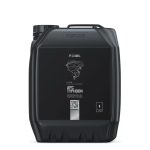 Aditivni spremnik za tekućine za kompresor i alat, crni, za industrijsku upotrebu.