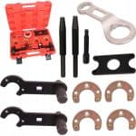 Set za popravku i održavanje alatnih dizalica i kompresora u autoindustriji.