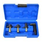 Set alata za auto ključeve i creva za pneumatiku u plastičnoj kutiji, profesionalni alati za zračne pumpe i popravku guma.