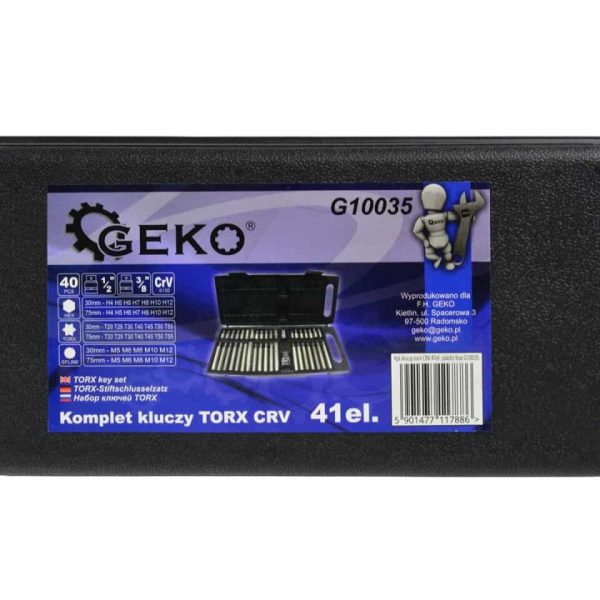 Imbusi i Toreksi 1/2" i 3/8" Zvjezdasti Set 41/1 Torx Torex