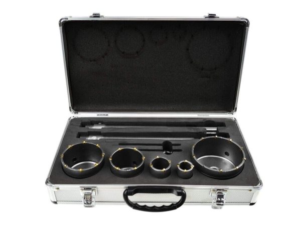 Kroneri 30 40 65 80 100mm i Adapter 350mm Za SDS PLUS i MAX Set