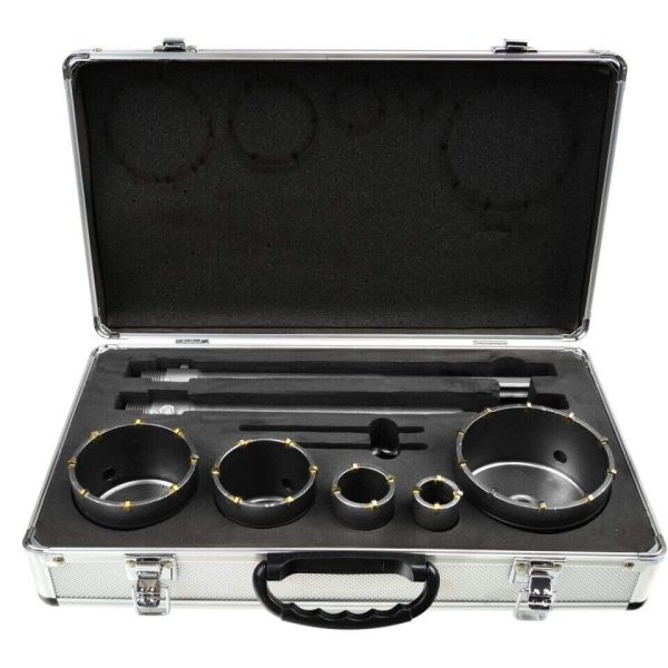 Kroneri 30 40 65 80 100mm i Adapter 350mm Za SDS PLUS i MAX Set