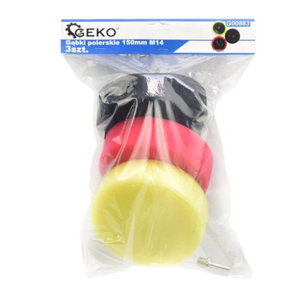 Pad Spužve Za Poliranje 150mm M14 Set 3/1 G00883 GEKO