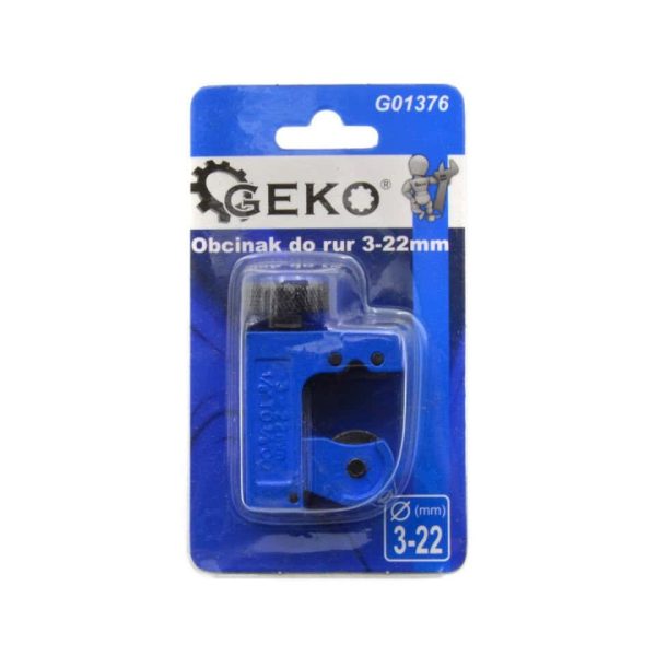 Rezač Bakrenih i PVC Cijevi Plavi 3-22MM G01376 GEKO