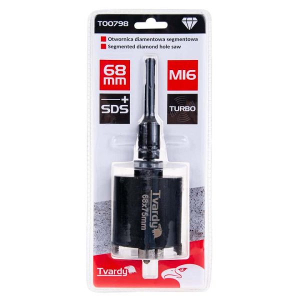 SDS Plus Kroner Frezer 68MM Dijamantni T00798 Za Bušilicu TVARDY