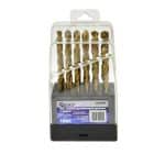 Zlatne boje svrdla za metale, paket od 19 komada, visoke kvalitete, za precizne bušotine.