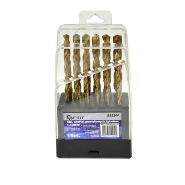 Set HSS Borera Za Metal Din 338 19/1 1-10MM Boreri Geko