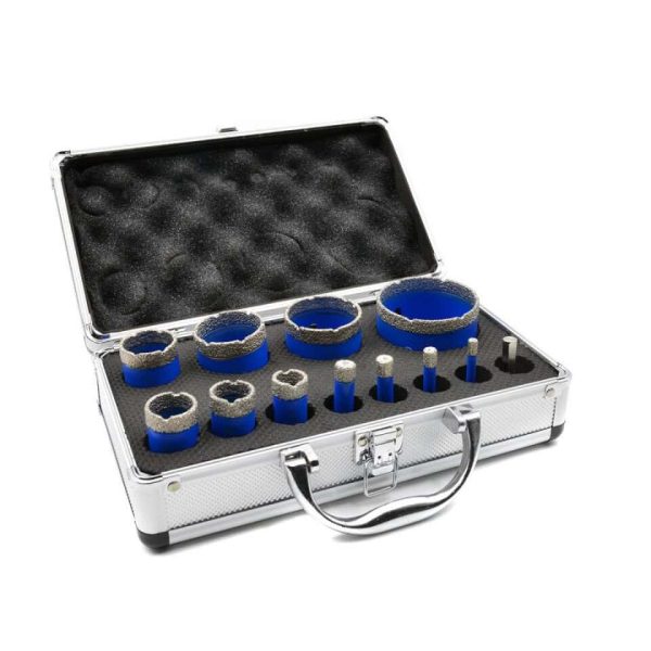 Set Kronera Za Bušilicu Iskruživanje Pločica Keramiku 12/1 6-68MM