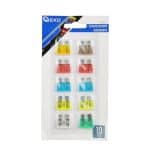 Različite boje auto osigurača u paketu, 10 komada, za zaštitu automobila i mašina.