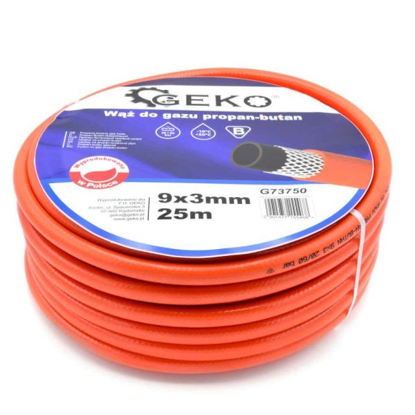 Tehničko Crijevo Za Gas Plin Butan Propan Gas 9X3MM