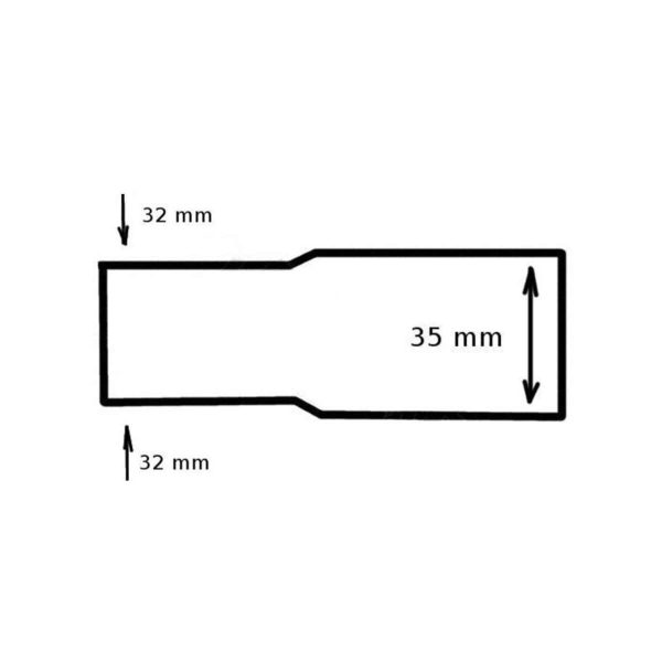 Adapter Redukcija Prelaz Za Usisivač DN32 - DN35 Karcher