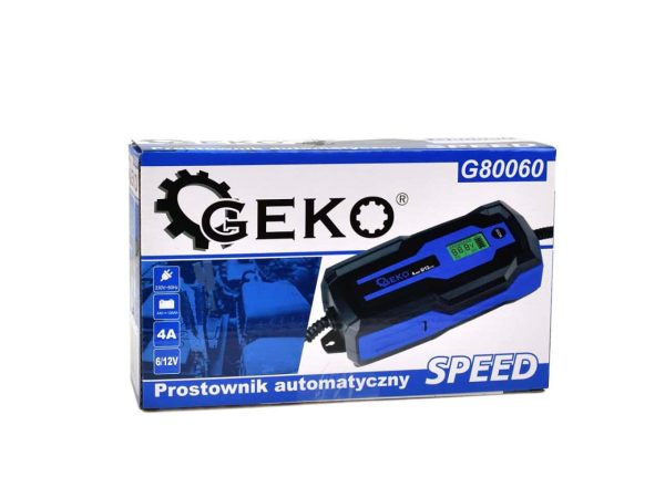 Automatski Punjač Akumulatora AGM GEL Baterija 6V 12V 4A GEKO