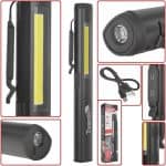 Led Lampa Za Radionice Sa Magnetom 5W+3W UV Laser 800mAh