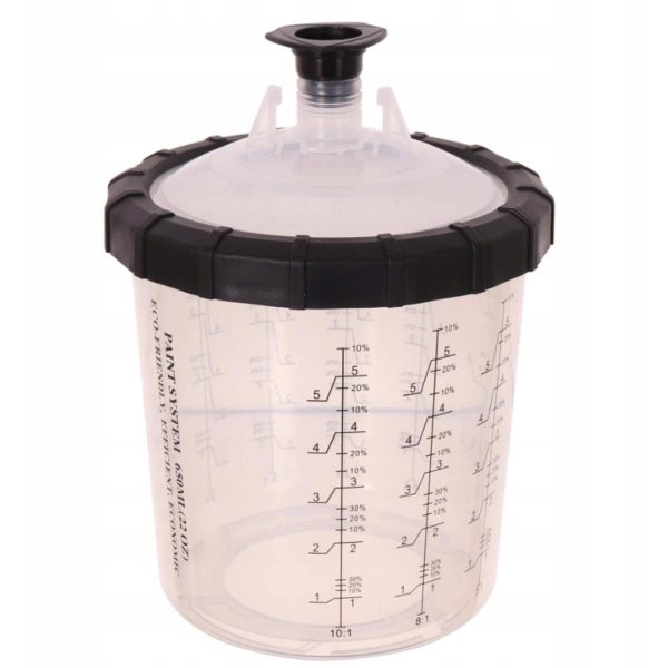 Set Providnih Posuda Čaša Za Špricu Lakiranje sa Mjericama 650ml